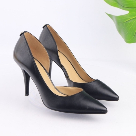 Michael Kors Nathalie Flex D’Orsay Pumps Size 10 EUC Butter soft leather - Picture 1 of 9